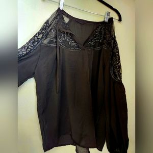 Brand New Never Worn Black Lace Blouse